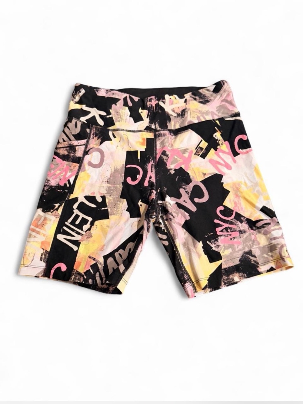 Calvin Klein Black Logo Elastic Waistband Shorts